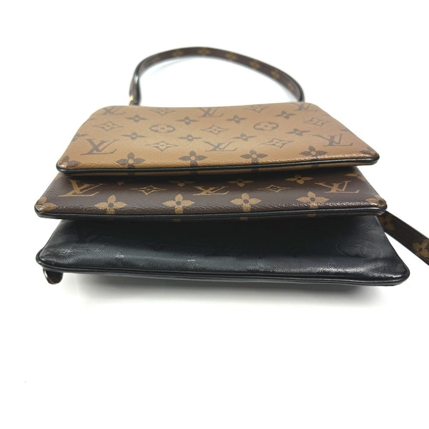 Louis Vuitton Brown Canvas Lv3