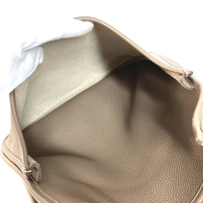 Hermès Brown Leather Evelyne