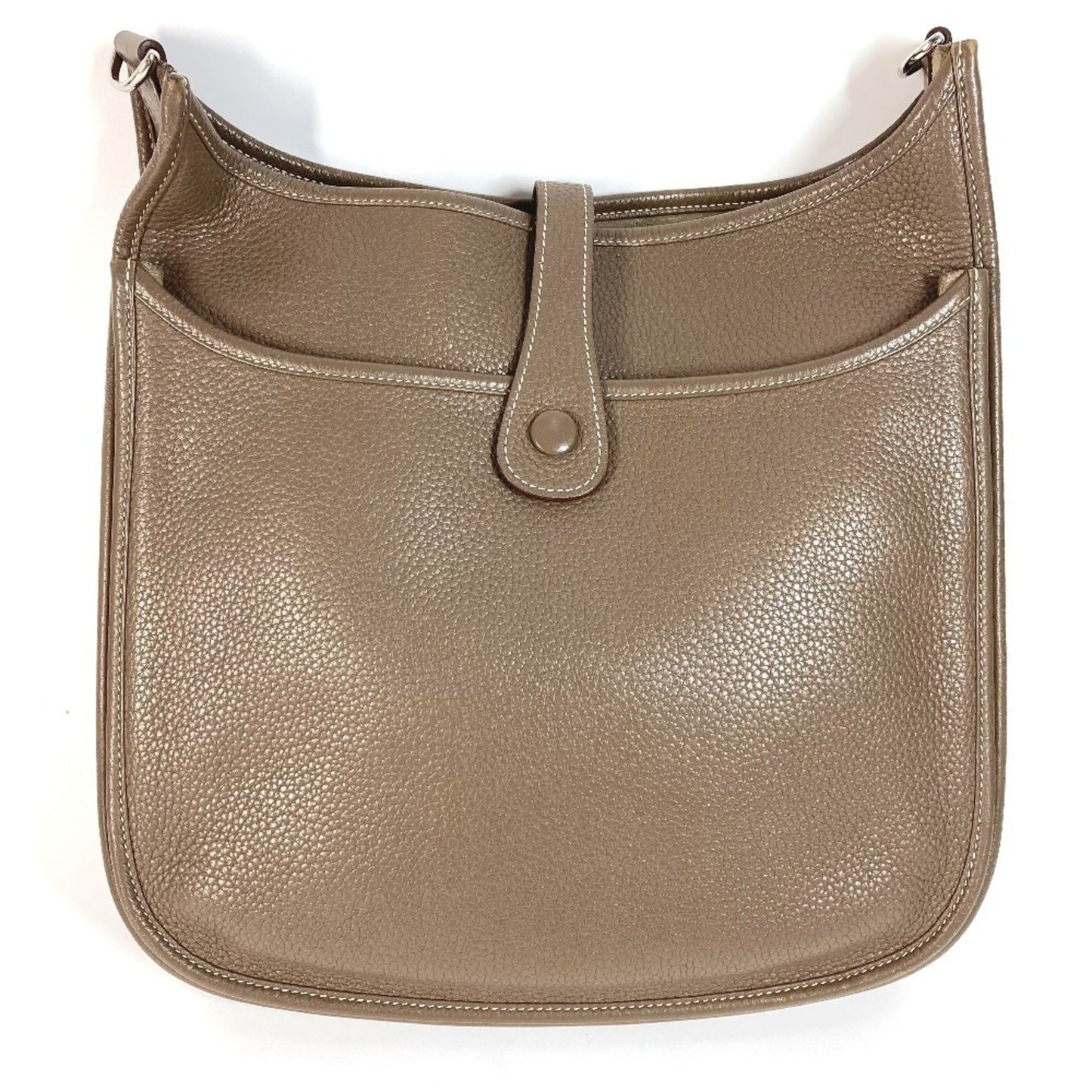 Hermès Brown Leather Evelyne
