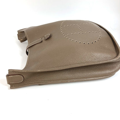 Hermès Brown Leather Evelyne