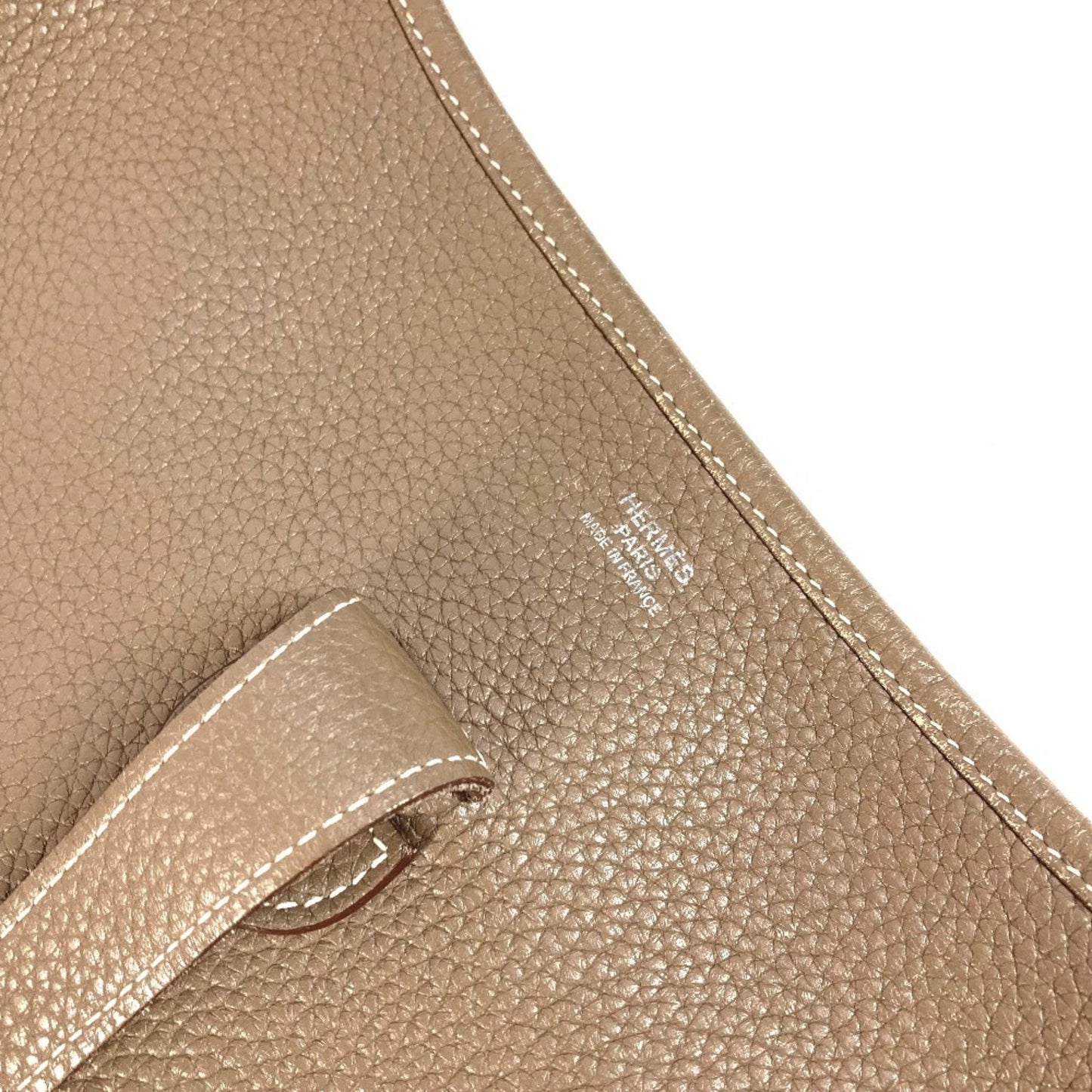 Hermès Brown Leather Evelyne