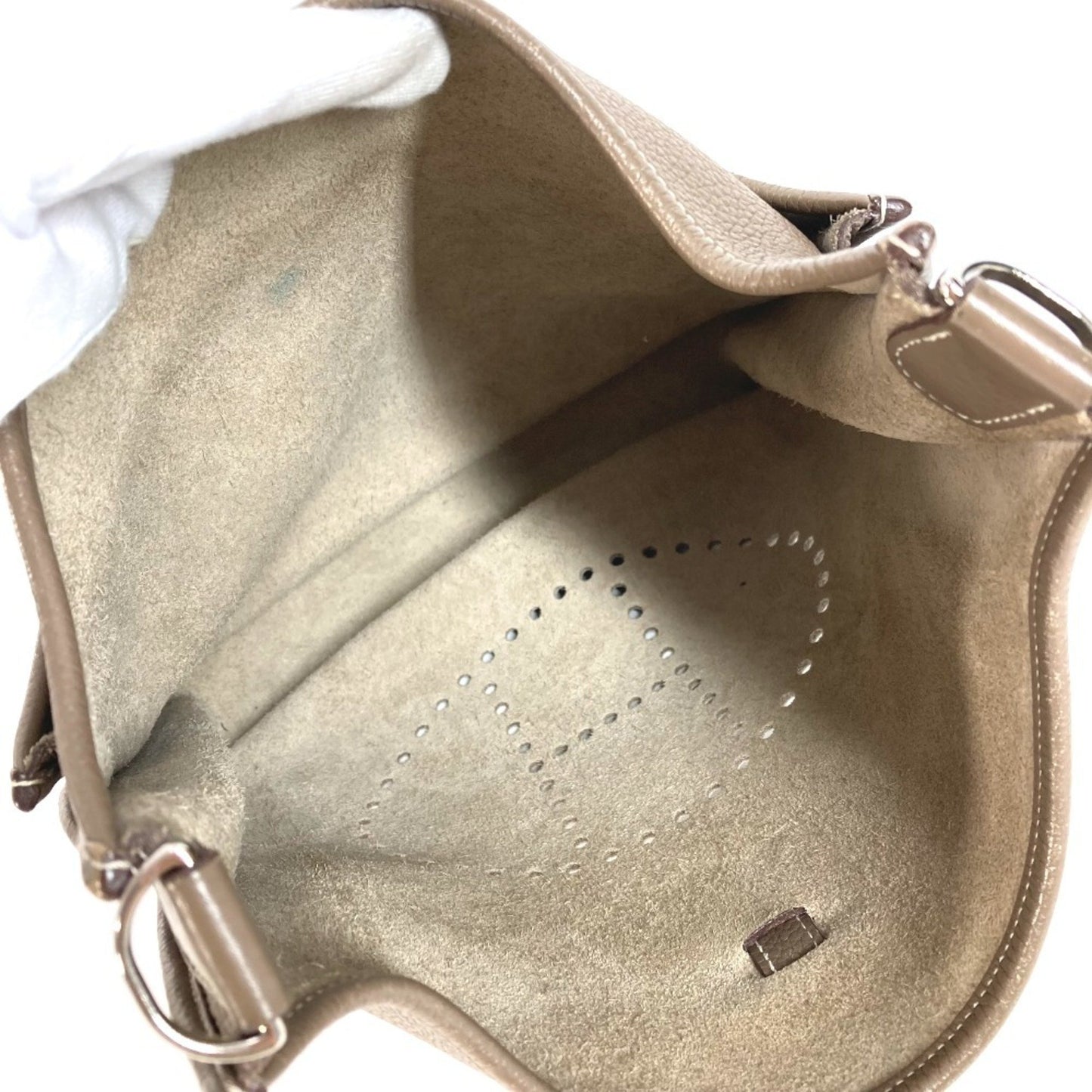 Hermès Brown Leather Evelyne