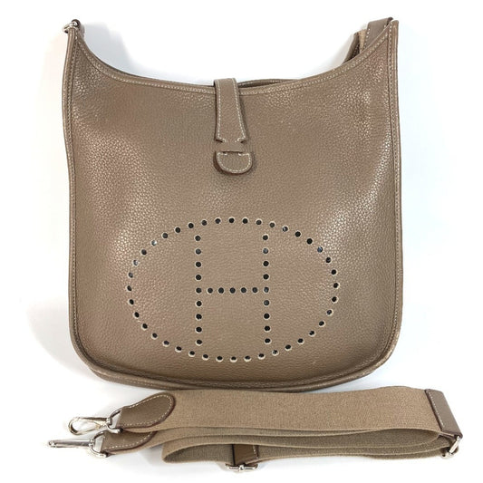 Hermès Brown Leather Evelyne