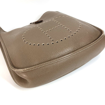 Hermès Brown Leather Evelyne