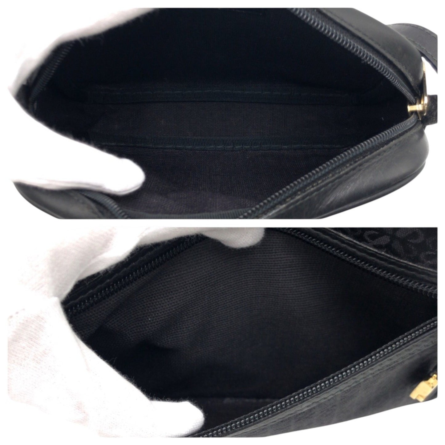 Loewe Black Canvas Anagram