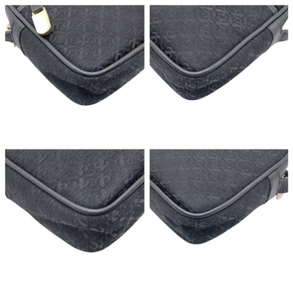 Loewe Black Canvas Anagram