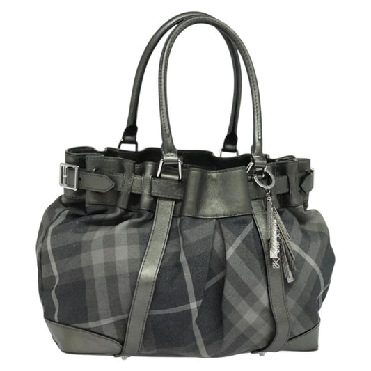 Burberry Black Canvas Nova Check