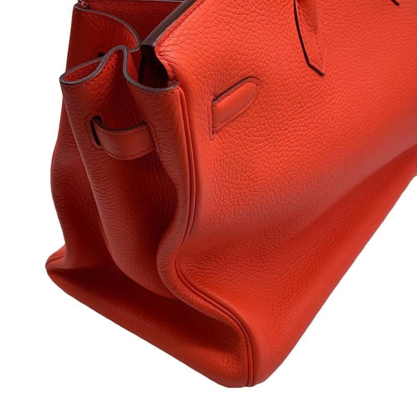 Hermès Orange Leather Birkin 40