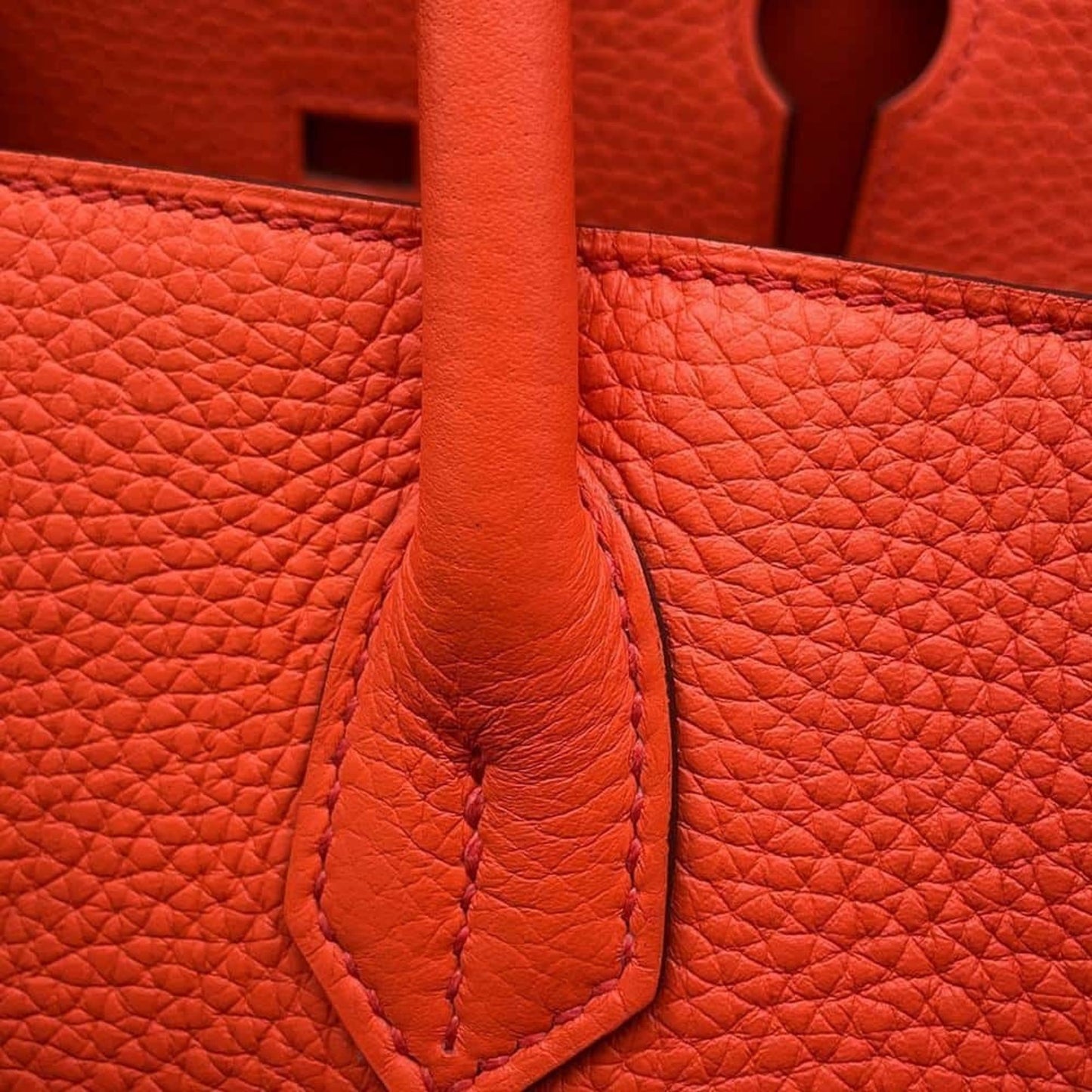 Hermès Orange Leather Birkin 40