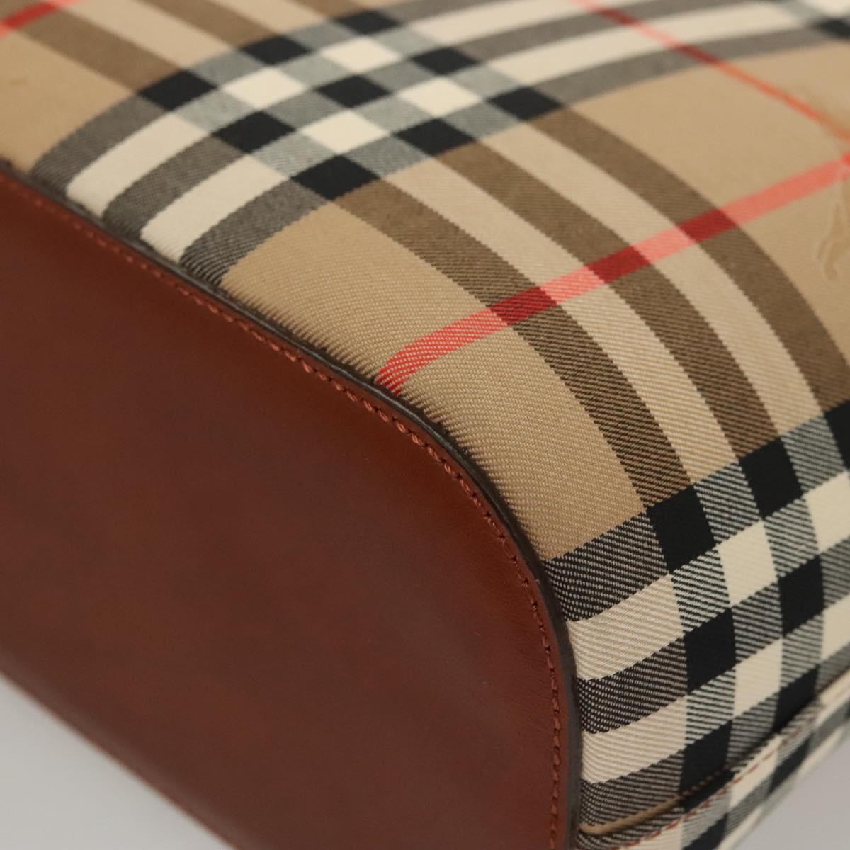 Burberry Brown Canvas Nova Check