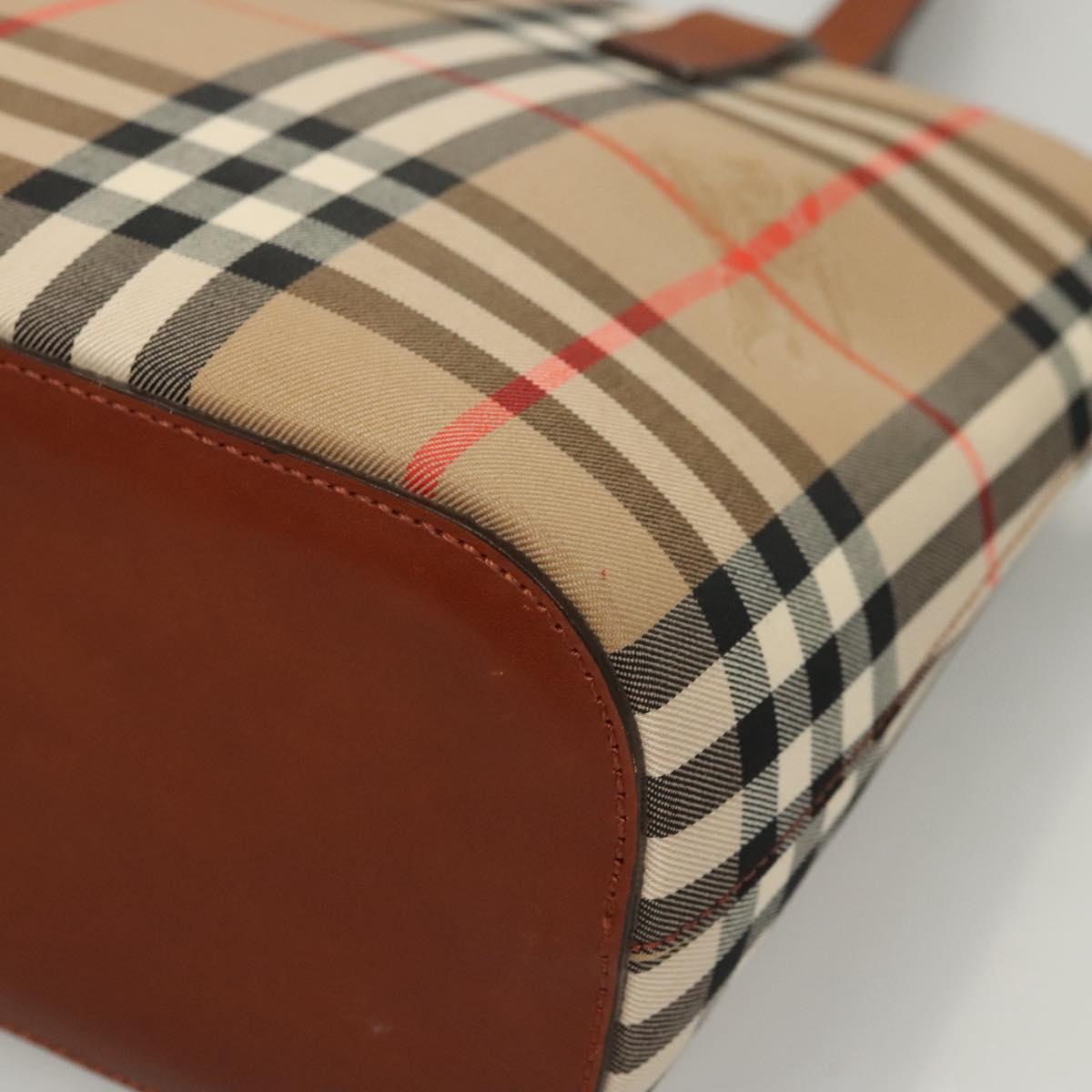 Burberry Brown Canvas Nova Check