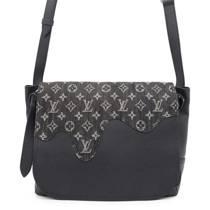 Louis Vuitton Black Leather Nigo
