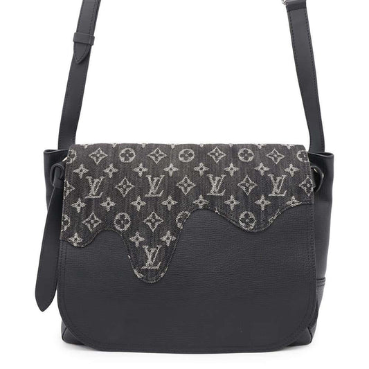 Louis Vuitton Black Leather Nigo