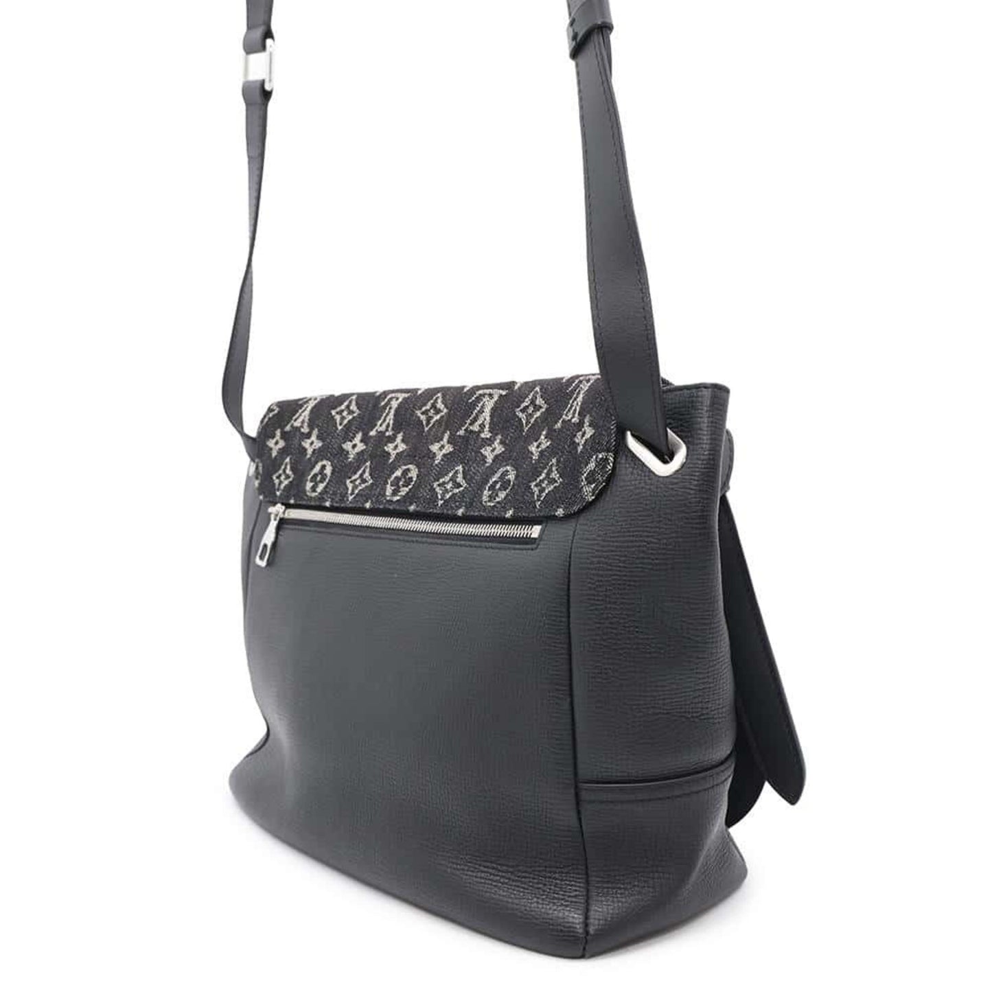 Louis Vuitton Black Leather Nigo