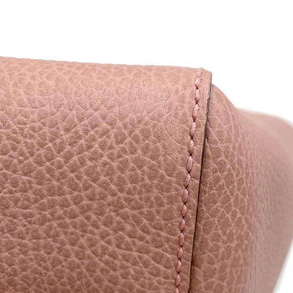 Gucci Pink Leather Swing