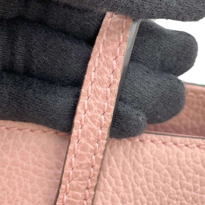 Gucci Pink Leather Swing