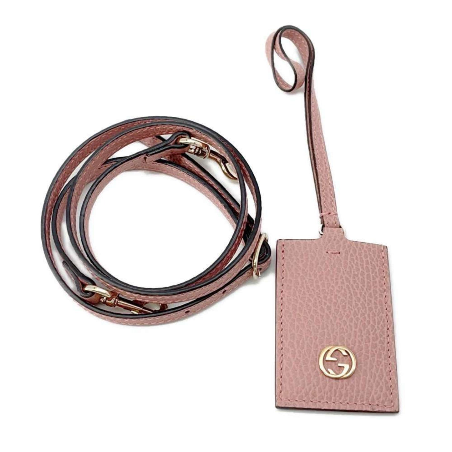 Gucci Pink Leather Swing