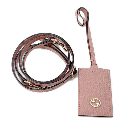 Gucci Pink Leather Swing