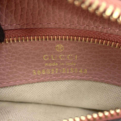 Gucci Pink Leather Swing