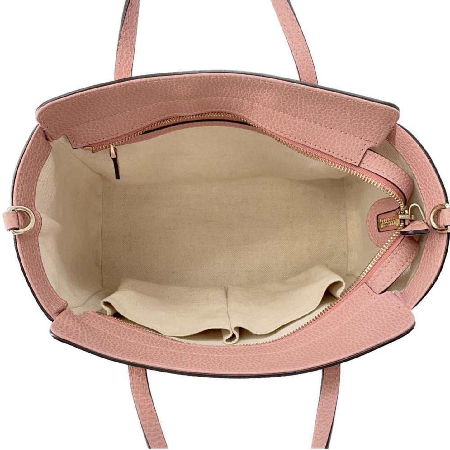 Gucci Pink Leather Swing