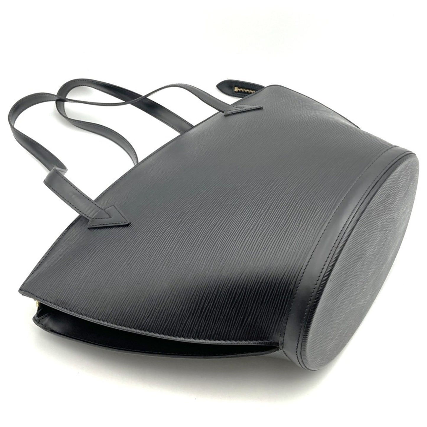 Louis Vuitton Black Leather Saint Jacques