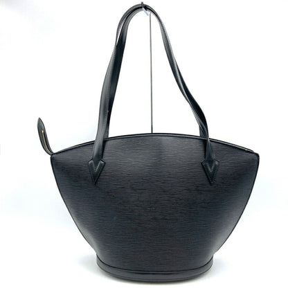 Louis Vuitton Black Leather Saint Jacques