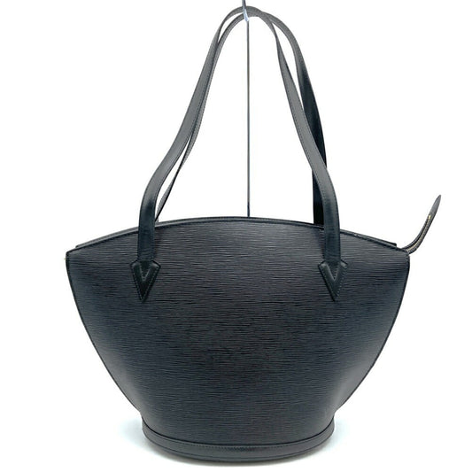 Louis Vuitton Black Leather Saint Jacques