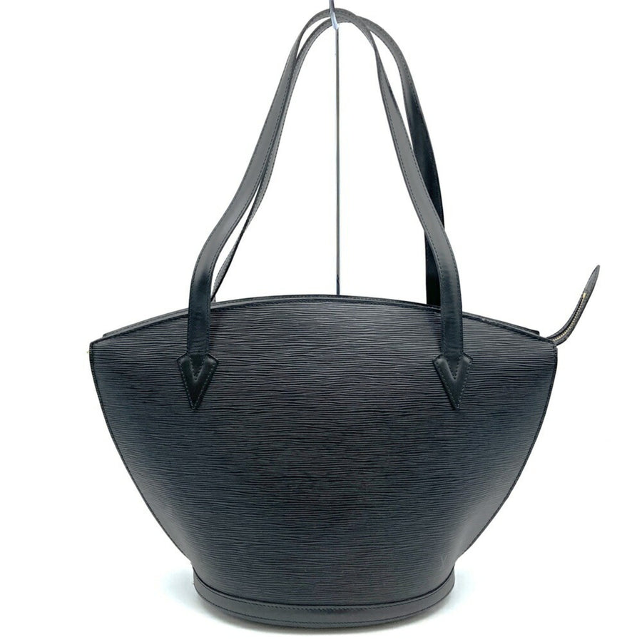 Louis Vuitton Black Leather Saint Jacques