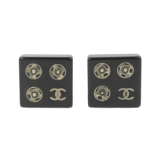 Chanel Black Plastic Coco Mark