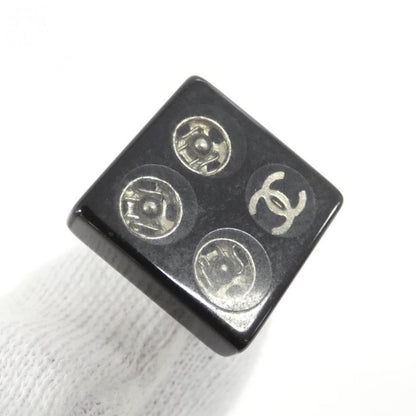 Chanel Black Plastic Coco Mark
