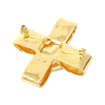 Chanel Gold Gold Plated Coco Mark