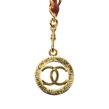 Chanel Gold Gold Plated Coco Mark