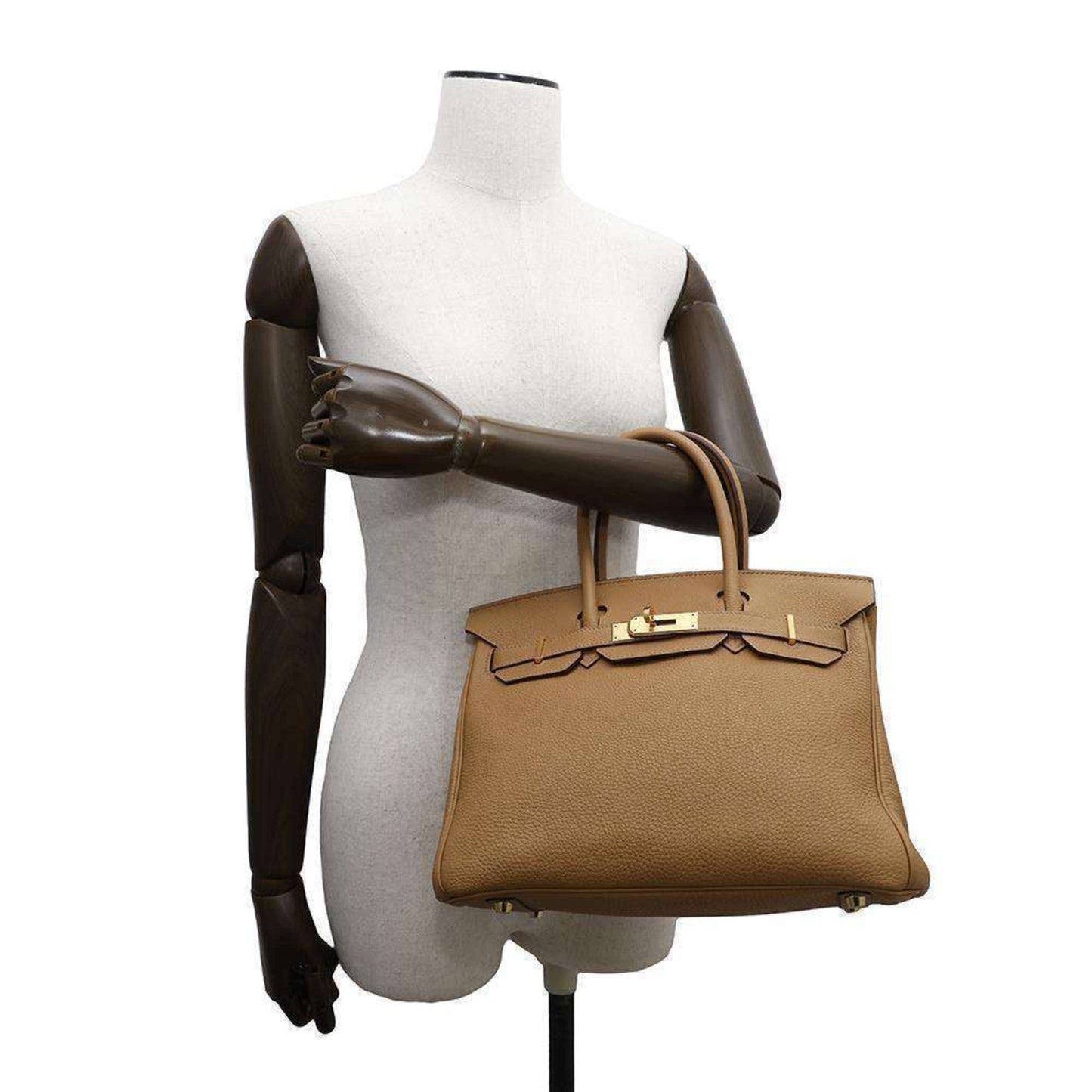 Hermès Brown Leather Birkin 30