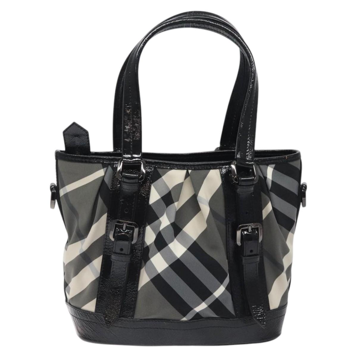 Burberry Black Nylon Nova Check