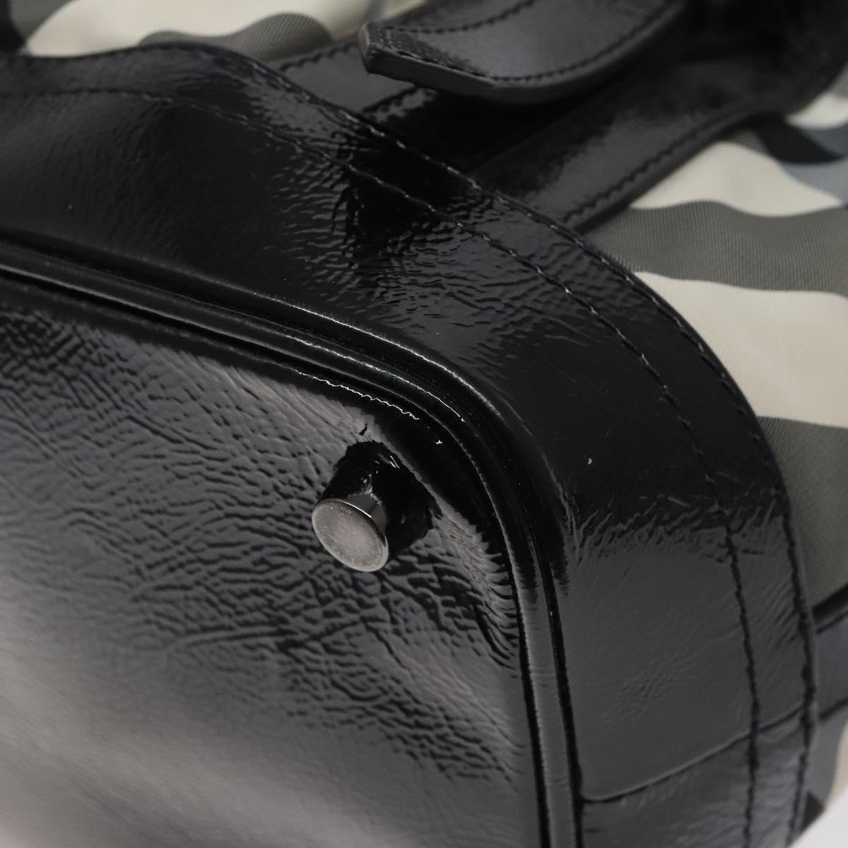 Burberry Black Nylon Nova Check