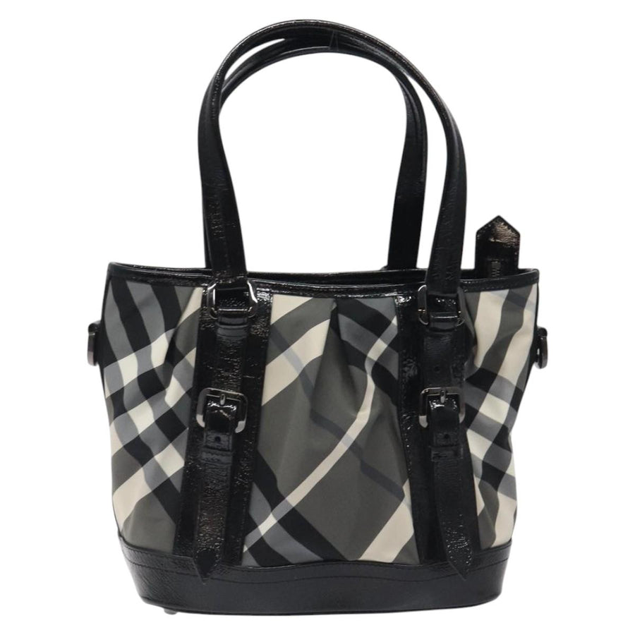 Burberry Black Nylon Nova Check