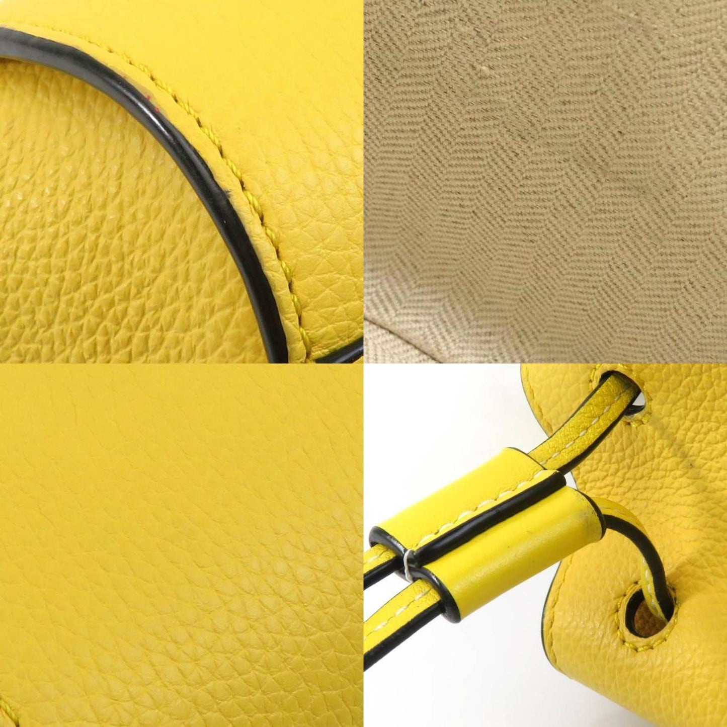 Loewe Yellow Leather Hammock Mini