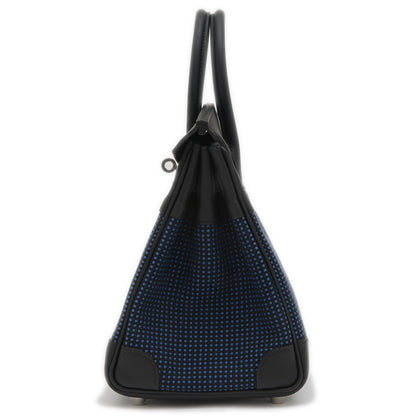 Hermès Black Leather Kelly 25