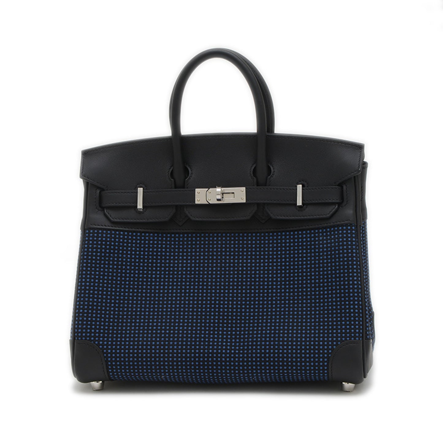 Hermès Black Leather Kelly 25