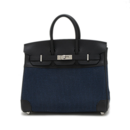Hermès Black Leather Kelly 25
