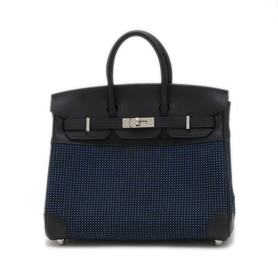 Hermès Black Leather Kelly 25