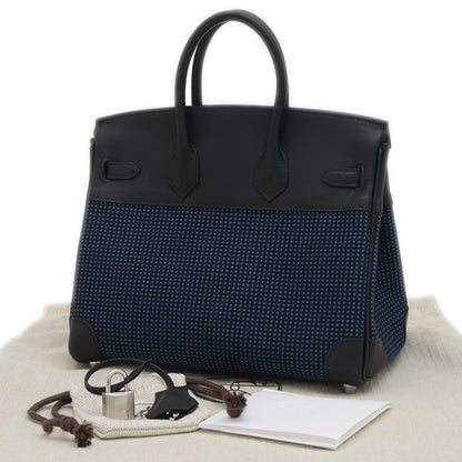 Hermès Black Leather Kelly 25