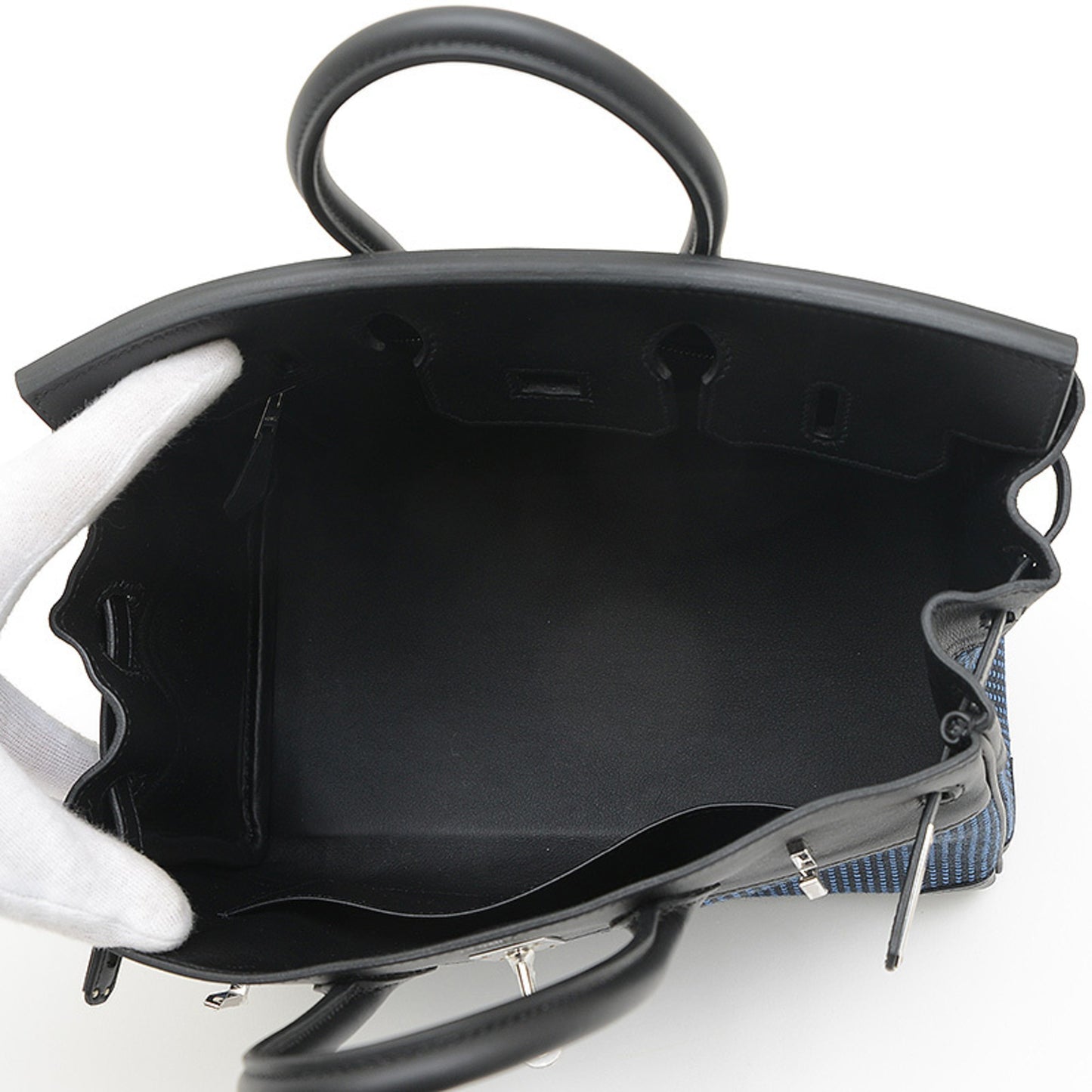 Hermès Black Leather Kelly 25