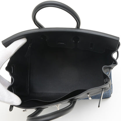 Hermès Black Leather Kelly 25