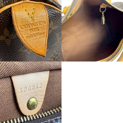 Louis Vuitton Brown Canvas Speedy 25