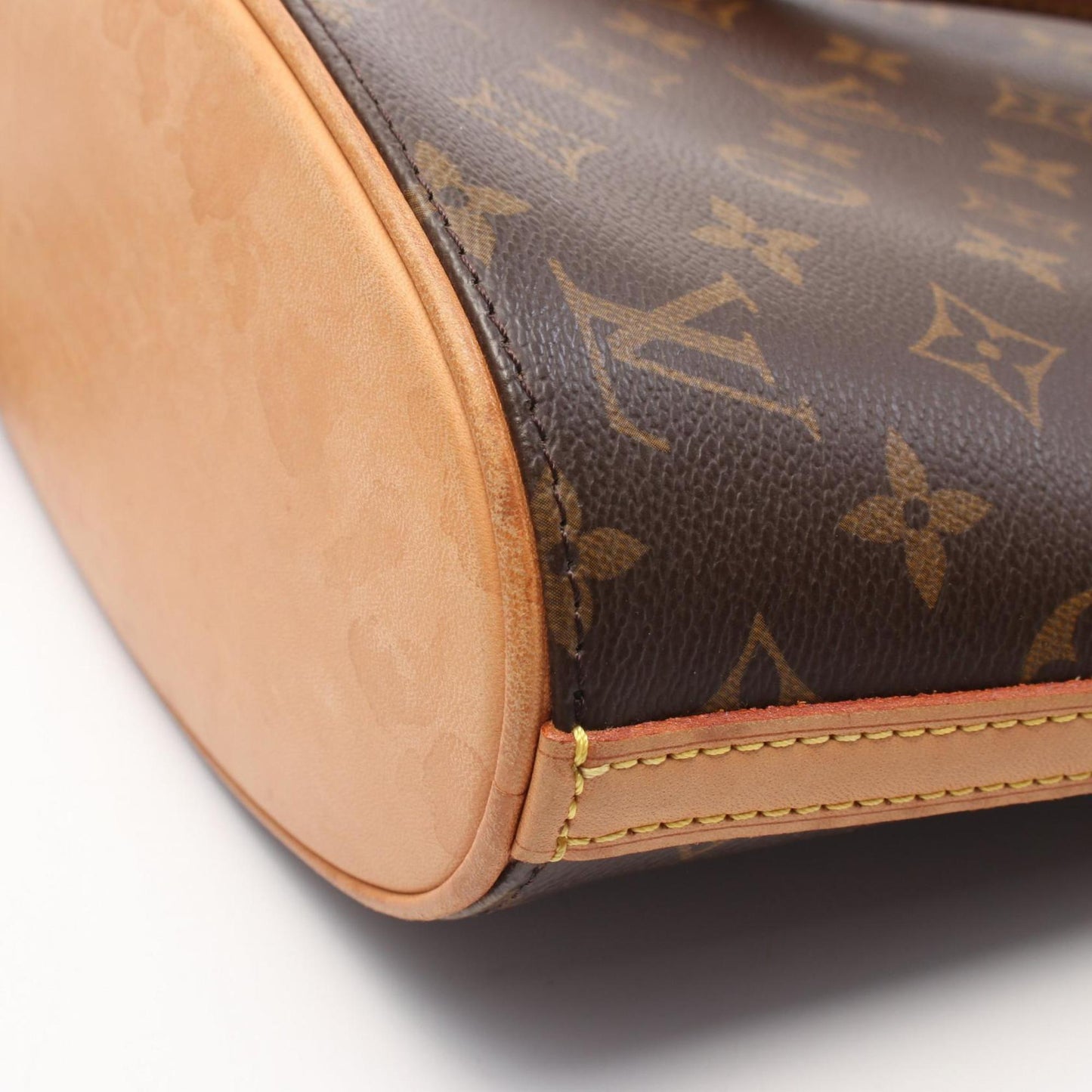 Louis Vuitton Brown Leather Drouot