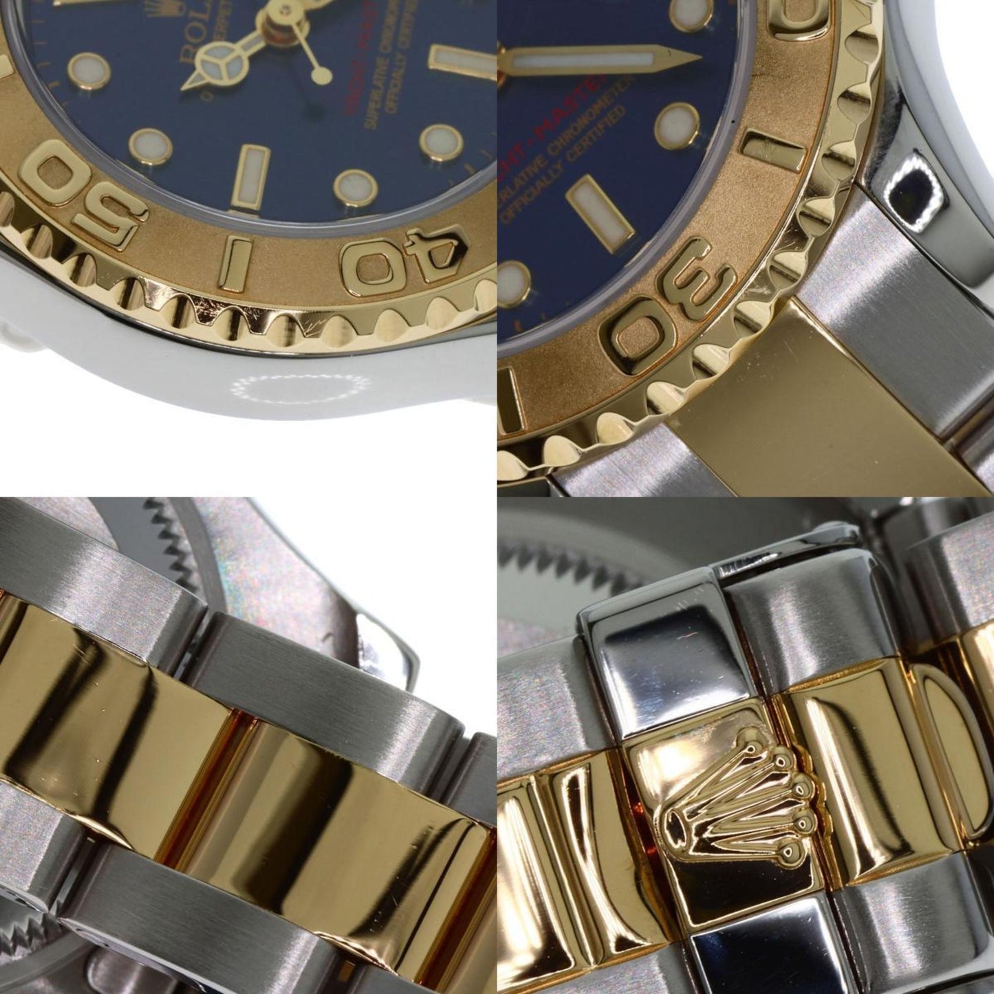Rolex Blue Gold And Steel Yacht-master