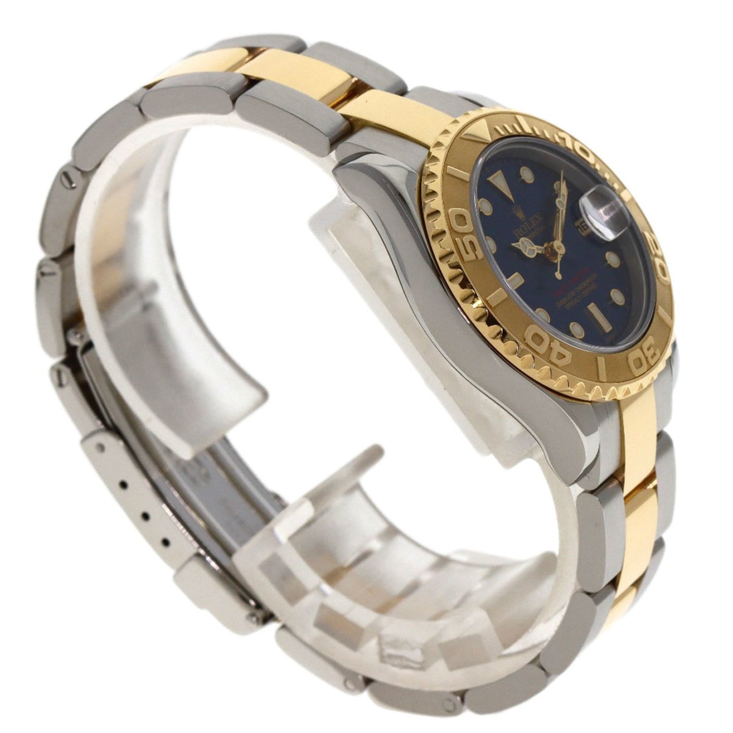 Rolex Blue Gold And Steel Yacht-master