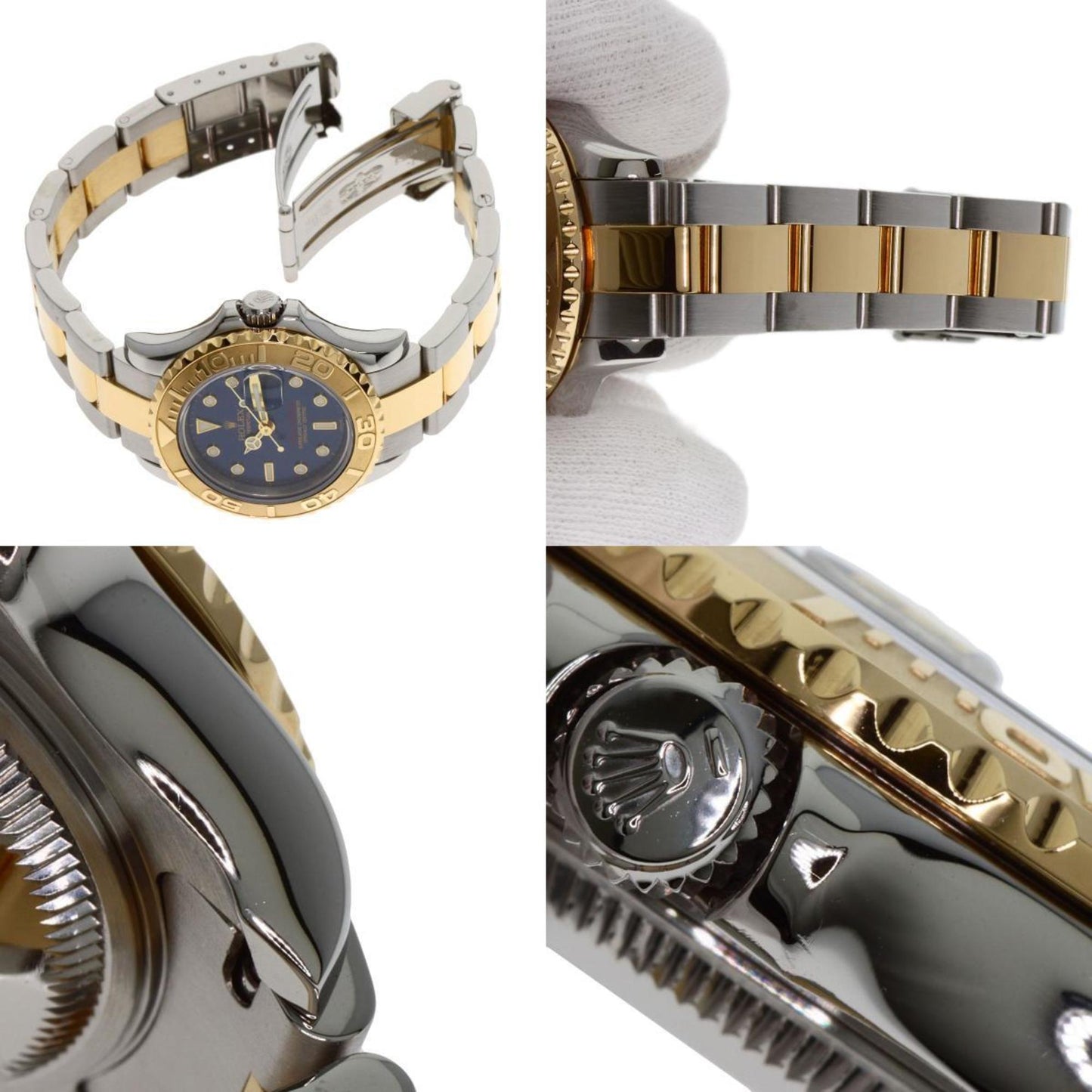 Rolex Blue Gold And Steel Yacht-master