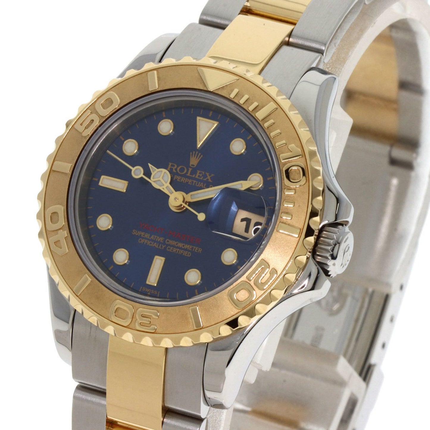 Rolex Blue Gold And Steel Yacht-master